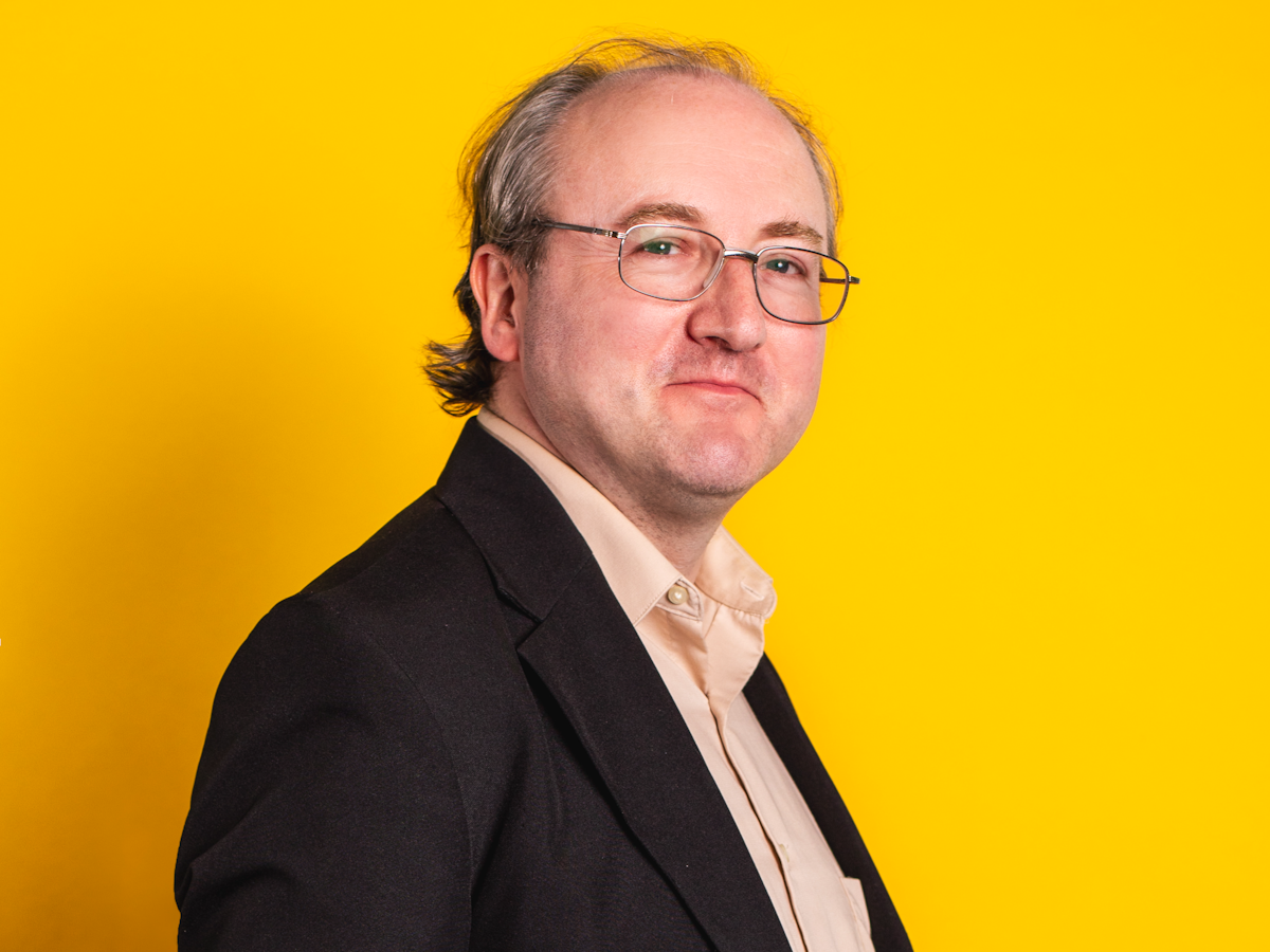 Man posing for photo